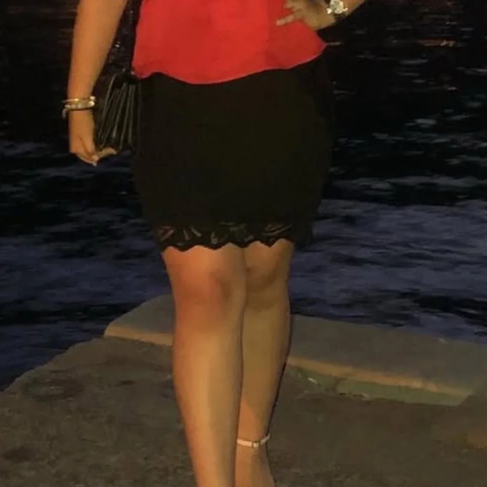 H&M Black Mini Pencil Skirt Night Out - Picture 2 of 5